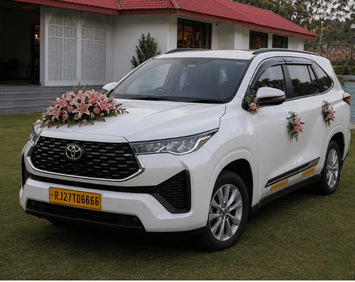 Innova Hycross Wedding Car