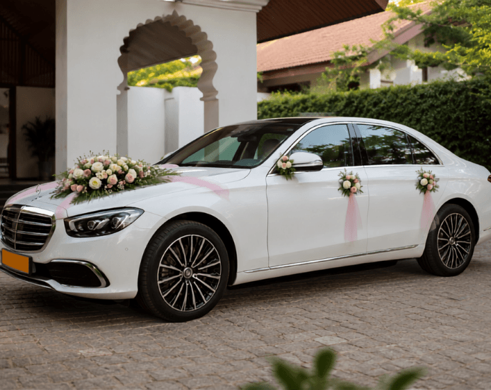 Merecedes S Class Wedding Car